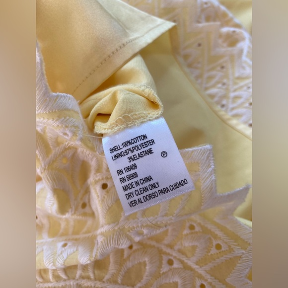 Tahari by ASL Butter Tea Dress, Size 14 - Picture 13 of 16